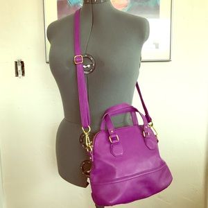 MERONA PURPLE SATCHEL **LIKE NEW**